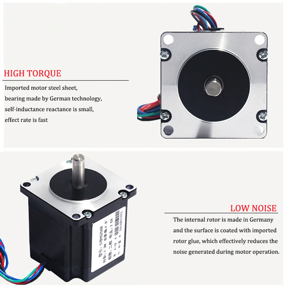 DC 9-42 в 1,2 нм шаговый Драйвер+ Nema23 мотор наборы TB6600+ 57BYG250B для оборудования и инструментов автоматизации