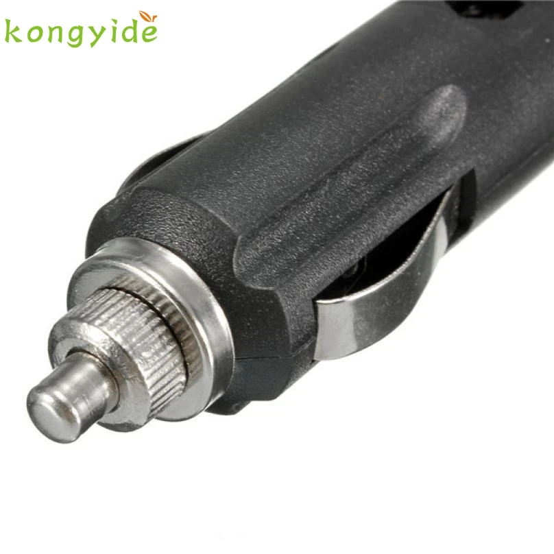 

pretty 12v Male Car Cigarette Lighter Socket Plug Connector 5A with LED & Fuse M26