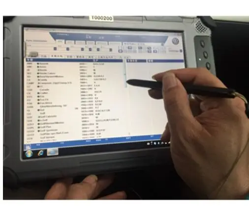  Beste Qualität Xplore Ix104 i7 & 8g Tablet Diagnose Laptop mit mini sata SSD win7 system WIFI für B