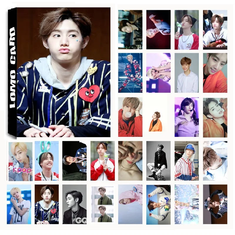 Новинка 30 шт./компл. KPOP GOT7 FLY MARK один альбом HD Фотокарта ПВХ самодельная LOMO|Набор