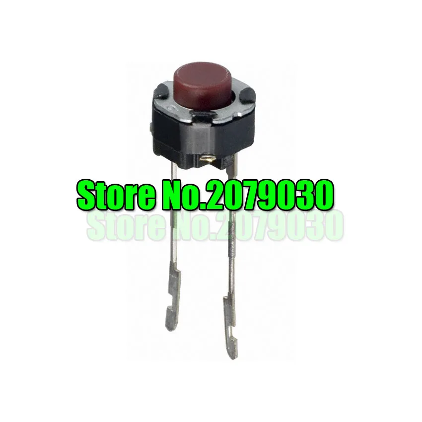 

6x6x5 mm Touch Switch Button Red Round Button Push button for ALPS 6*6*5