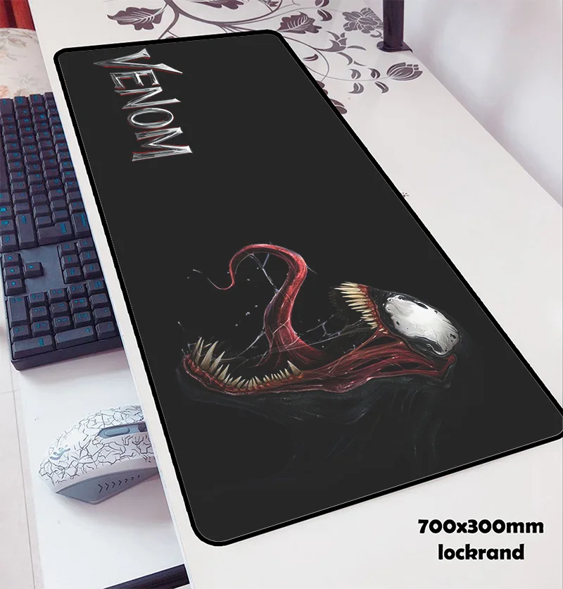 Venom mouse pad HD pattern 70x30cm pad to mouse Popular computer mousepad gaming mousepad gamer to laptop Adorable mouse mat