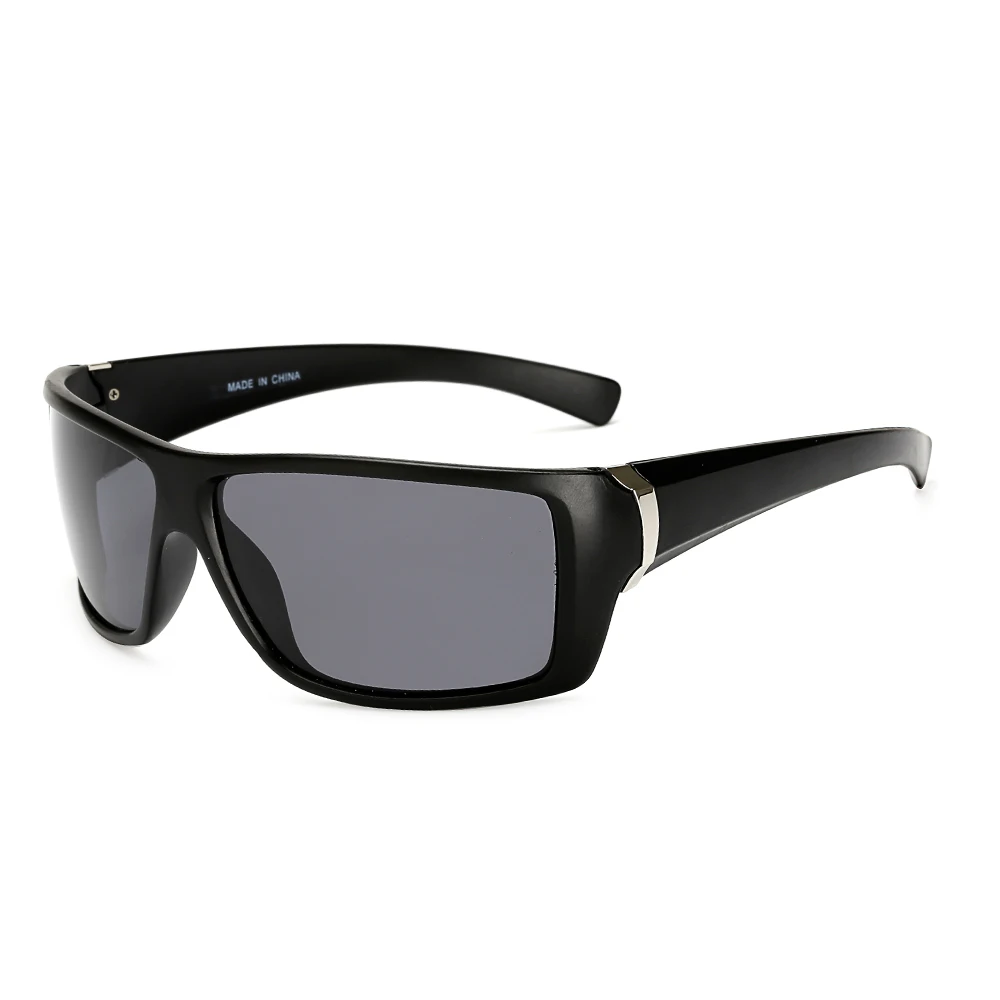 Длинный Хранитель, Модные поляризованные солнцезащитные очки, Квадратные Зеркальные очки для мужчин, очки для вождения, защитные очки Gafas@ KP1018