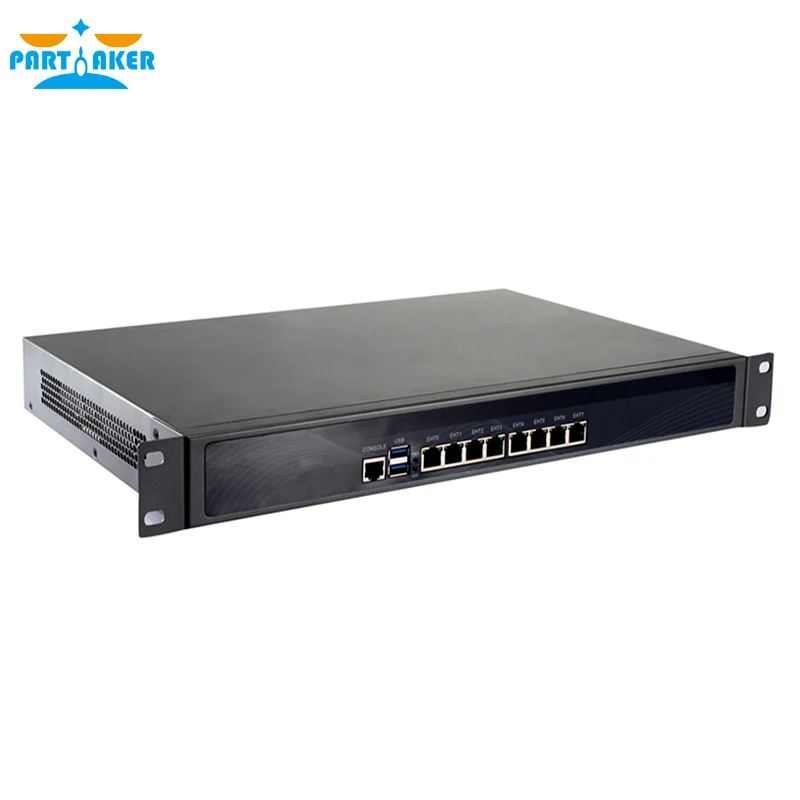 

RouterOS 8 Ports Firewall Appliance With Onboard Intel 2117u R8 2G RAM 8G SSD