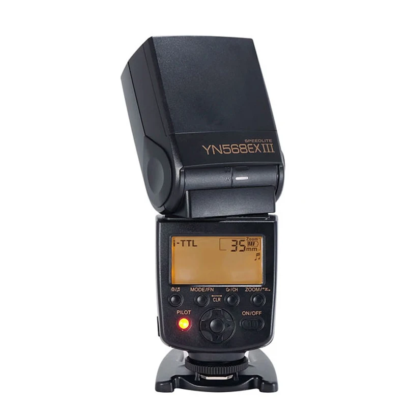 YONGNUO YN568EX III 스피드라이트 GN58 TTL 무선 HSS 1/8000s 마스터 슬레이브 플래시 라이트 (니콘 DSLR 카메라용)