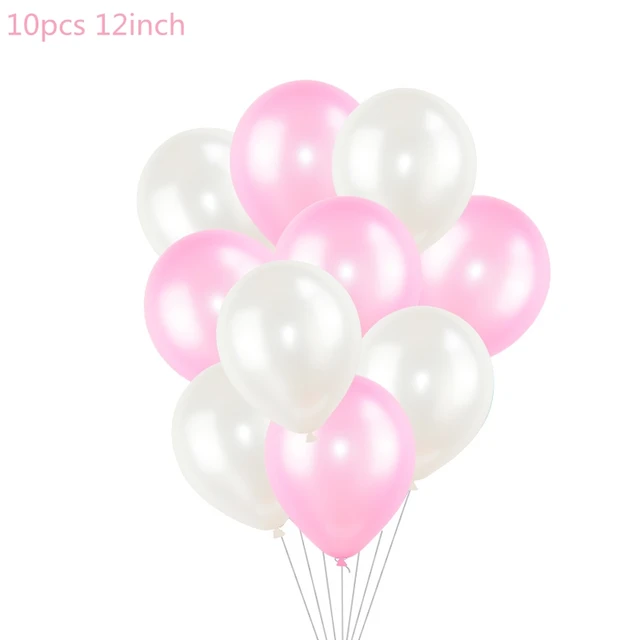 1 Set Unicorn Party Balloons Birthday Baloon Unicorn Decoration Latex Confetti Balloon Birthday Party Decoration Balloons Kids 10pcs balloons