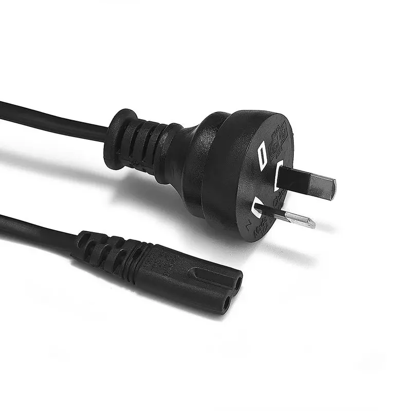 

AU Australia Power Cable C7 Figure 8 AC Power Extension Cord 1.2m For Battery Charger Sony PSP 4 Portable Radio Laptop Computer