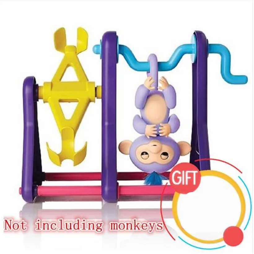 Divertido fingerling bebé mono movimiento apoyo para dedo mono deportes escalada marco figura de acción juguetes niños regalos Divertido fingerling bebé mono movimiento apoyo para dedo mono deportes escalada marco figura de acción juguetes niños regalos