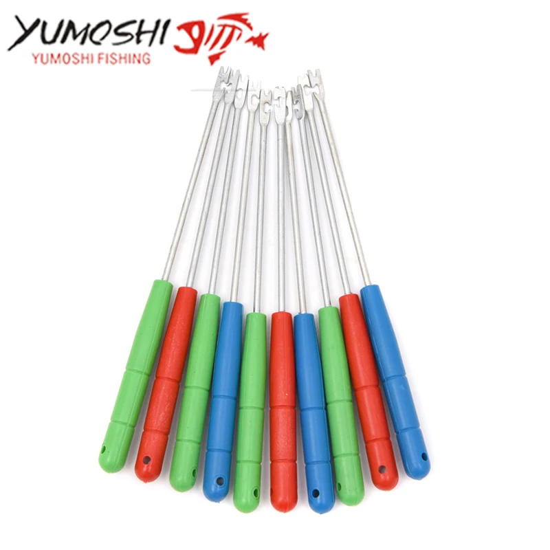 10 Pcs/Set Fishing Detacher Portable Fishhook Hook Remover Extractor Handle Tackle Accessories | Спорт и развлечения