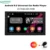 Funrover Android8.0 авто радио 4 ядра 7 дюймов 2DIN Универсальный Автомобильный нет dvd-плеер gps стерео аудио головное устройство Поддержка один din тире