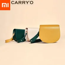 Xiaomi CARRY'O кожаная седельная сумка женская сумка высокого качества Повседневная модная сумка через плечо Дамская маленькая сумка через плечо