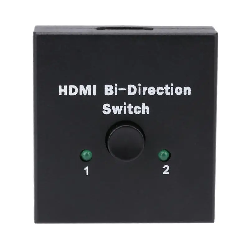 Двухсторонний разветвитель HDMI разъем Мама мама 3D 1 4 в 2 порта переключатель 2x1 или