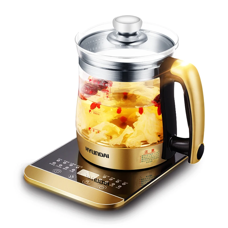 16 Kinds of Functions Health Pot Automatic Thickening Glass Kettle Make Sweet Soup Tea Porridge Electric 110-240V | Бытовая техника