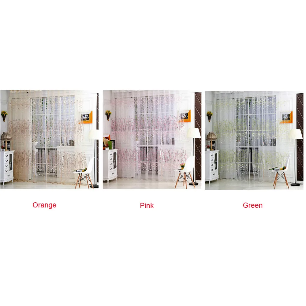 1 шт. тюлевые занавески для дверей и окон с шарфом|scarf valance curtains|curtains forcurtains for living room
