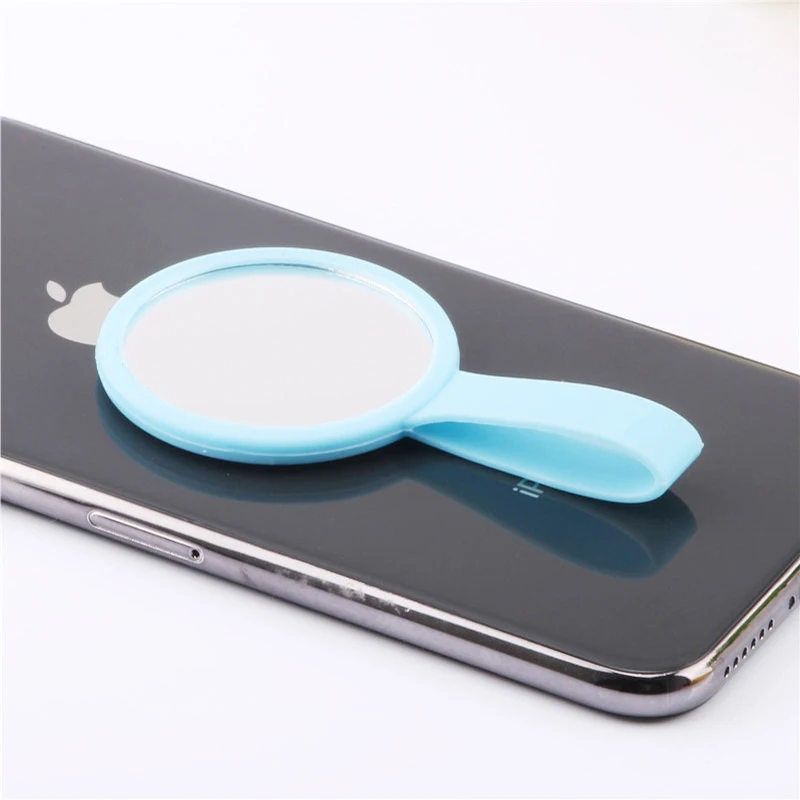 SIANCS Mirror Finger Ring Holder Fashion Universal Smartphone Stand Mount Support for IPhone Samsung Xiaomi Phone Holder