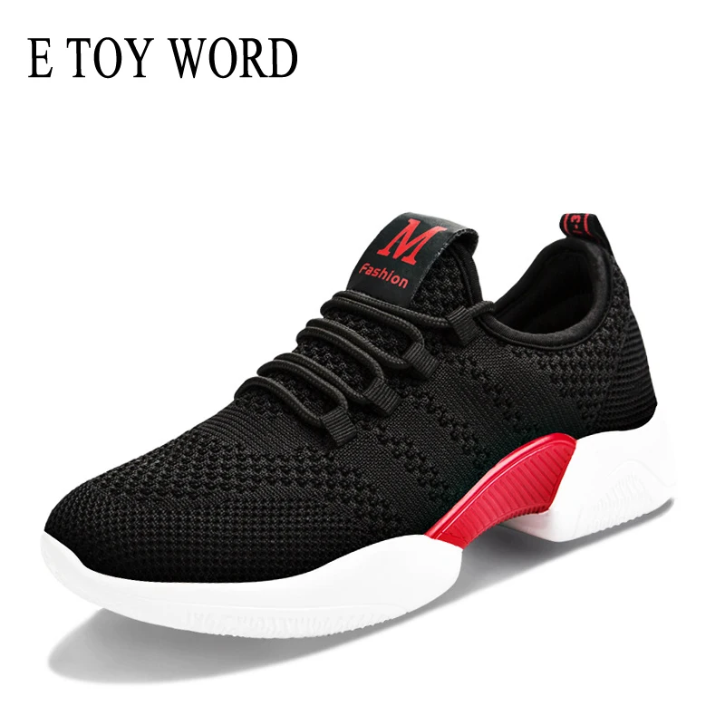 

E TOY WORD 2019 Summer Sneakers women Korean version Mesh Breathable Casual Shoes Women lightweight flying woven Women Shoes