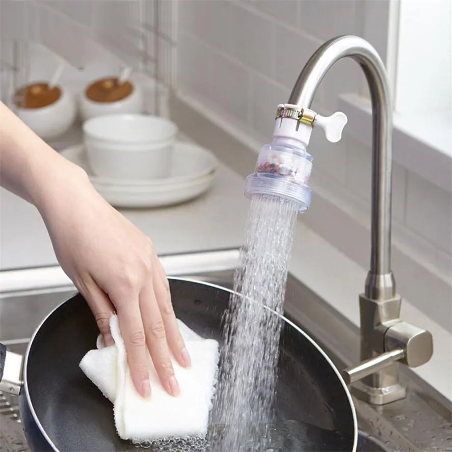 New 1PC Mini Kitchen Faucet Tap Water Purifier Home Accessories Filter With Filtration Faucet extender High Quality 15