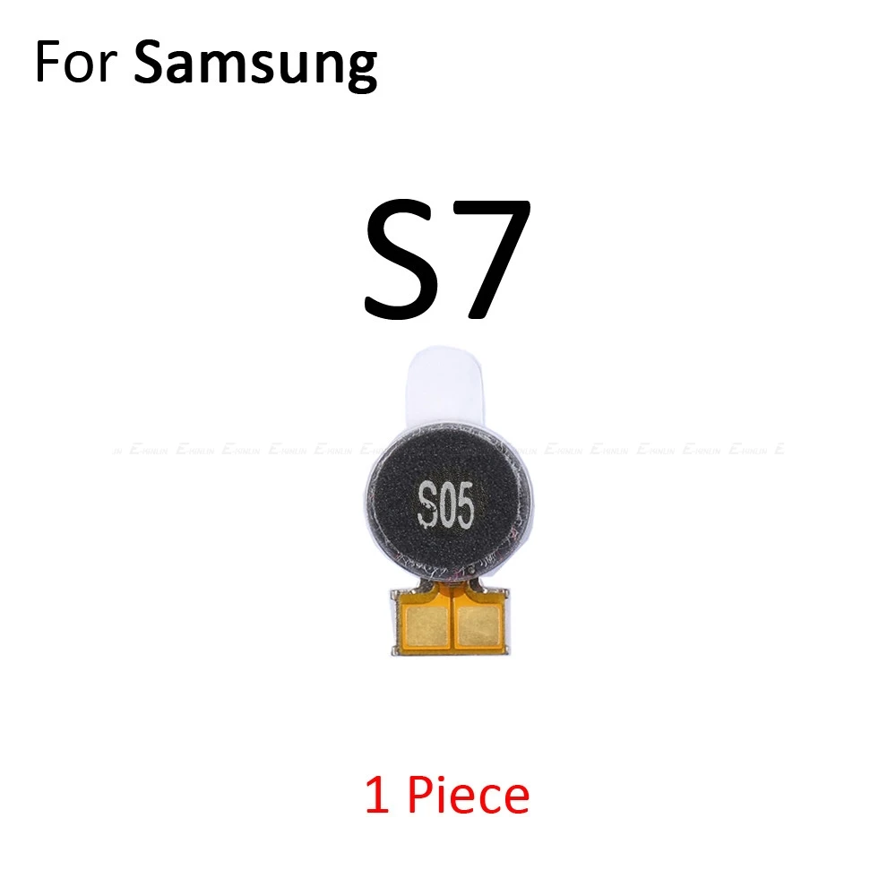 2 шт. модуль вибрации Вибрационный Мотор ленточный гибкий кабель для Samsung Galaxy S6 S7 край S8 S9 S10 Plus Note 5 для девочек от 5 до 8 лет 9 - Цвет: S7