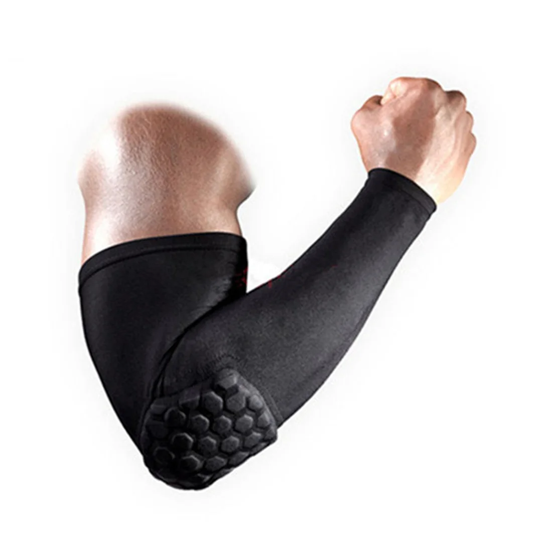 1PC Cycling Arm Sleeve Elastic Arm Guard Gym Basketball Shooting Elbow