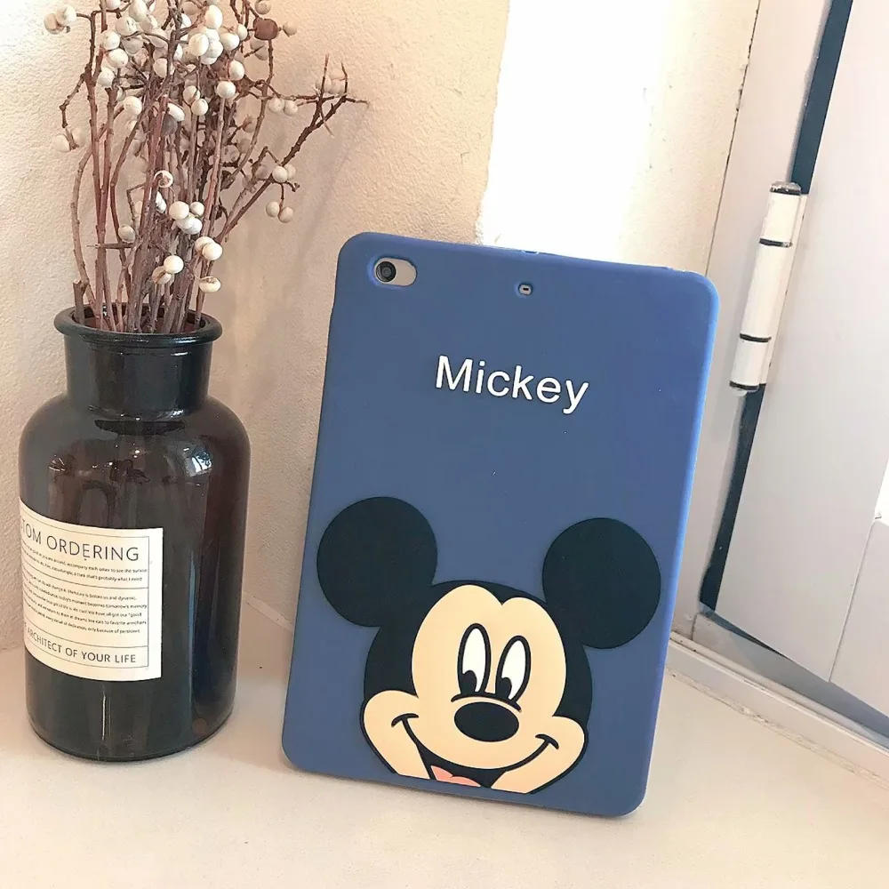 Мультфильм противоударный мягкий силиконовый чехол для iPad 9,7 Pro 9,7 10,5 Air 2 iPad 2/3/4, 5, 6, мини-платье, на возраст 1, 2, 3, 4, чехол для задней части планшета чехол