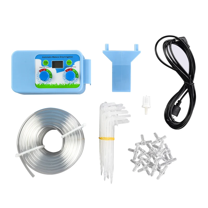 HOT LED Convenient Micro Irrigation Set Watering Flowers Automatic Controller Timer Electronic Timer Water Garden Home Office