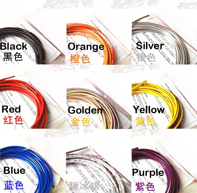 6 metros lindo coche decoración rosca pegatina interior auto calcomanías interior calcomanías accesorios para todos los coches