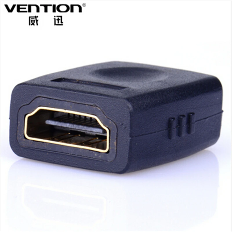 Переходник Vention HDMI-HDMI гнездо-гнездо прямой разъем 1080P для удлинения кабелей HDMI |