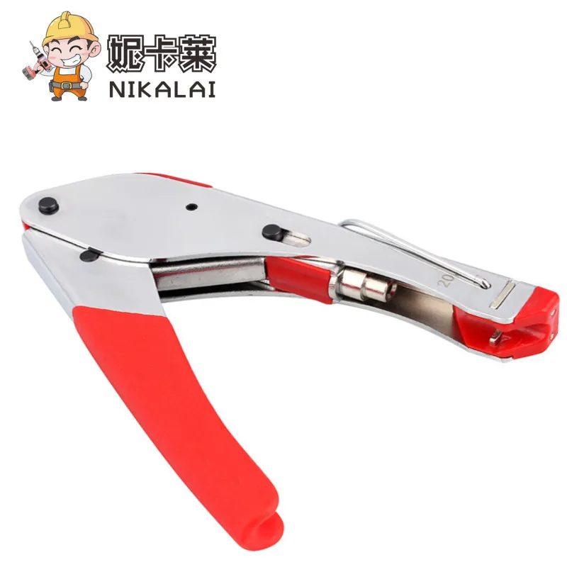 

[NEW] Crimping Tool Coaxial Cable Tool Compression Tool Crimper For Coaxial F Connector RG6/RG59 Cable Alicate Terminador