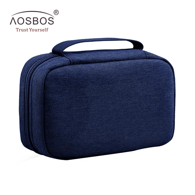 Aosbos Portable Travel Cosmetic Bag Women Casual Solid Hanging Aosbos Portable Travel Cosmetic Bag Women Casual Solid Hanging Toiletry Men Functional Waterproof Makeup Organizer