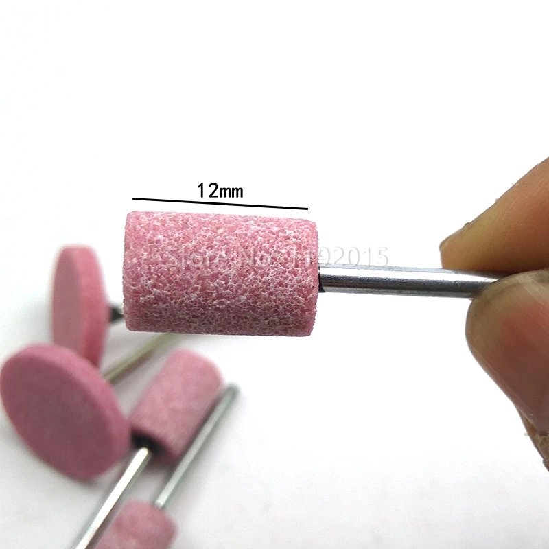 Розовый абразивный камень Dremel вращающийся инструмент колонка Т образный