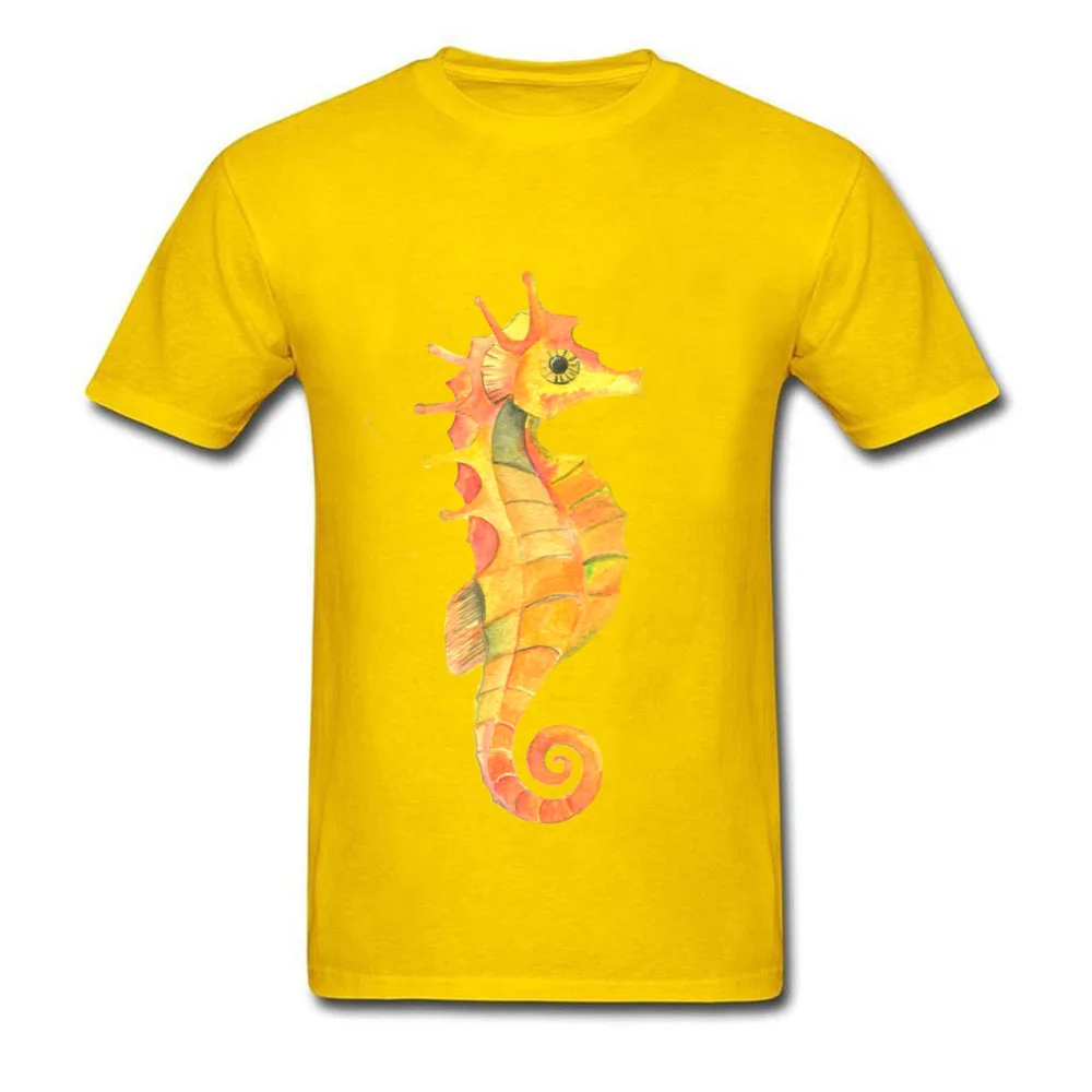 Yellow Seahorse (Hippocampus)_yellow