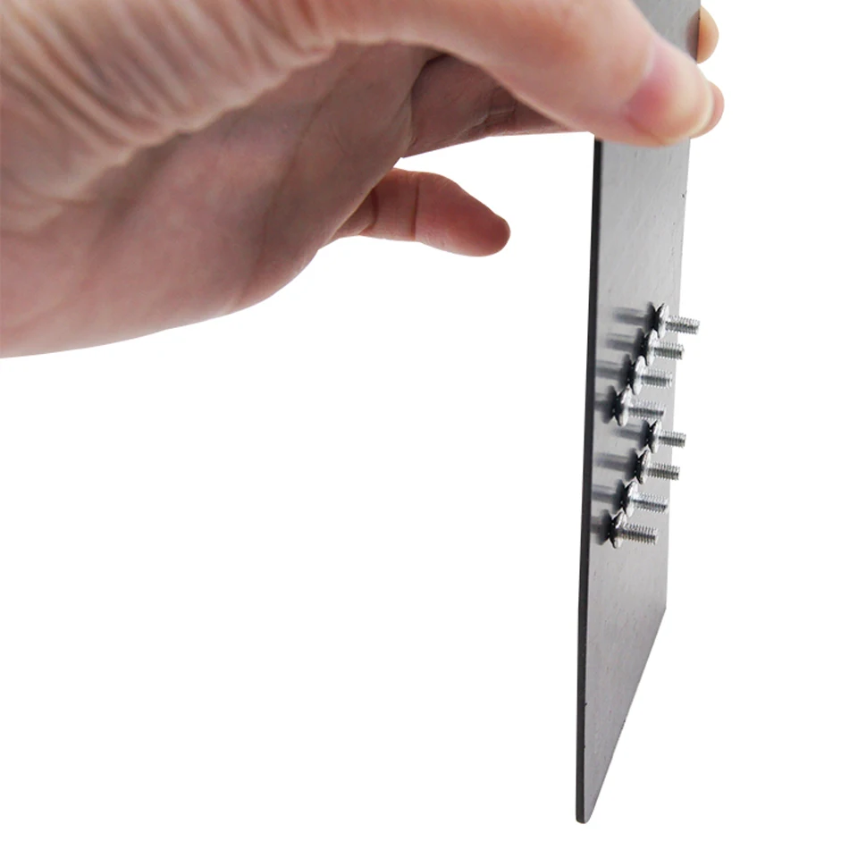 M-Triangle Magnetic Screwpad Screw Postion Memory Plate Mat For kit 165 x 65mm Mijja Mobile Phone Hand Tool Set M-Triangle Magnetic Screwpad Screw Postion Memory Plate Mat For kit 165 x 65mm Mijja Mobile Phone Hand Tool Set