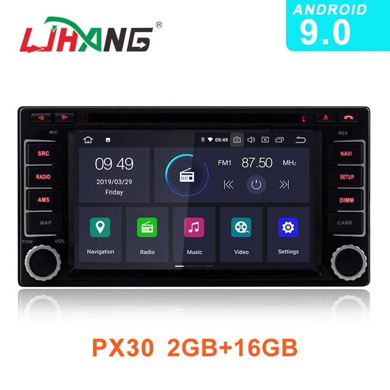 Clearance LJHANG 2 Din Android 9.0 Car DVD Player For Subaru Forester Impreza 2010 2011 2012 GPS Navi WIFI Car Radio Multimedia Stereo IPS 0