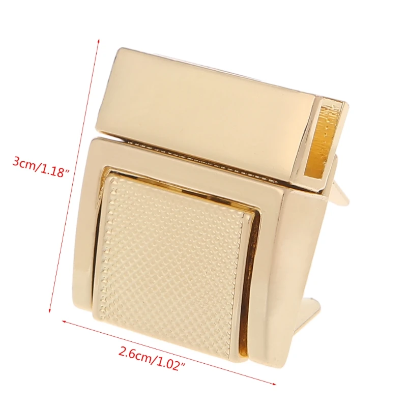 

Fashion Hardware Purse Twist Lock Metal For Bag Handbag Turn Locks DIY Clasp