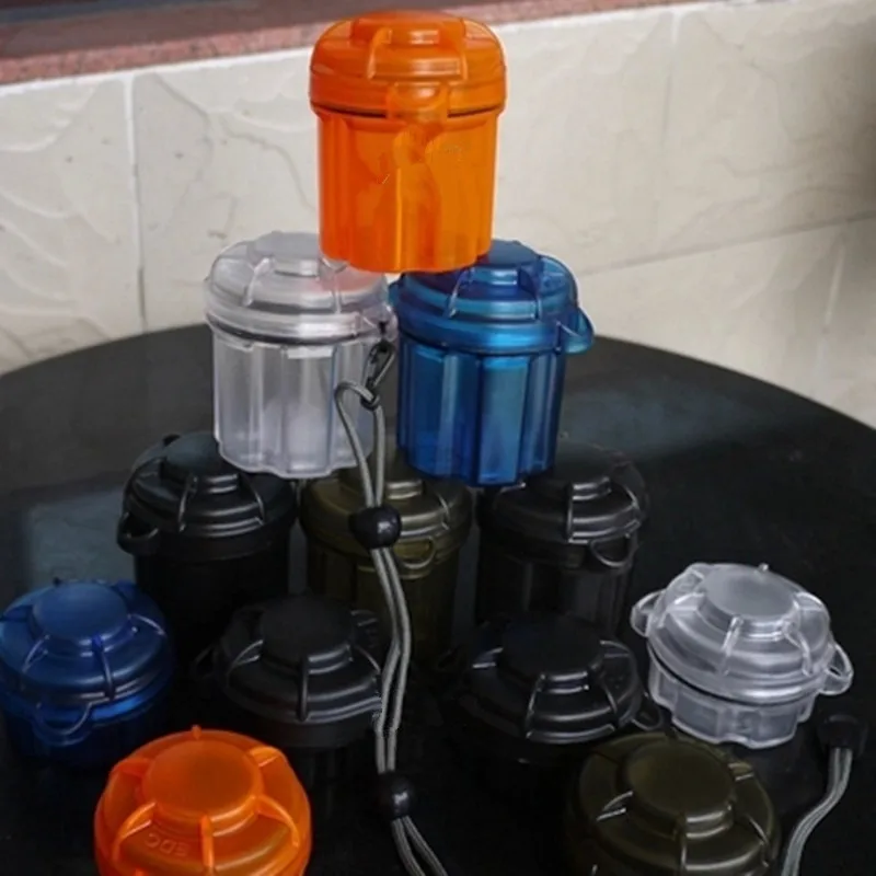 

EDC Gear Waterproof Plastic Not Afraid Of Break Battery Digital Tool PC With Lanyard Style Can Suitable Battery Container Case