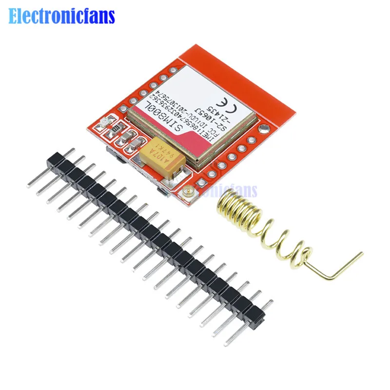 Smallest SIM800L GPRS GSM Module MicroSIM Card Core BOard Quad-band TTL Port `FR