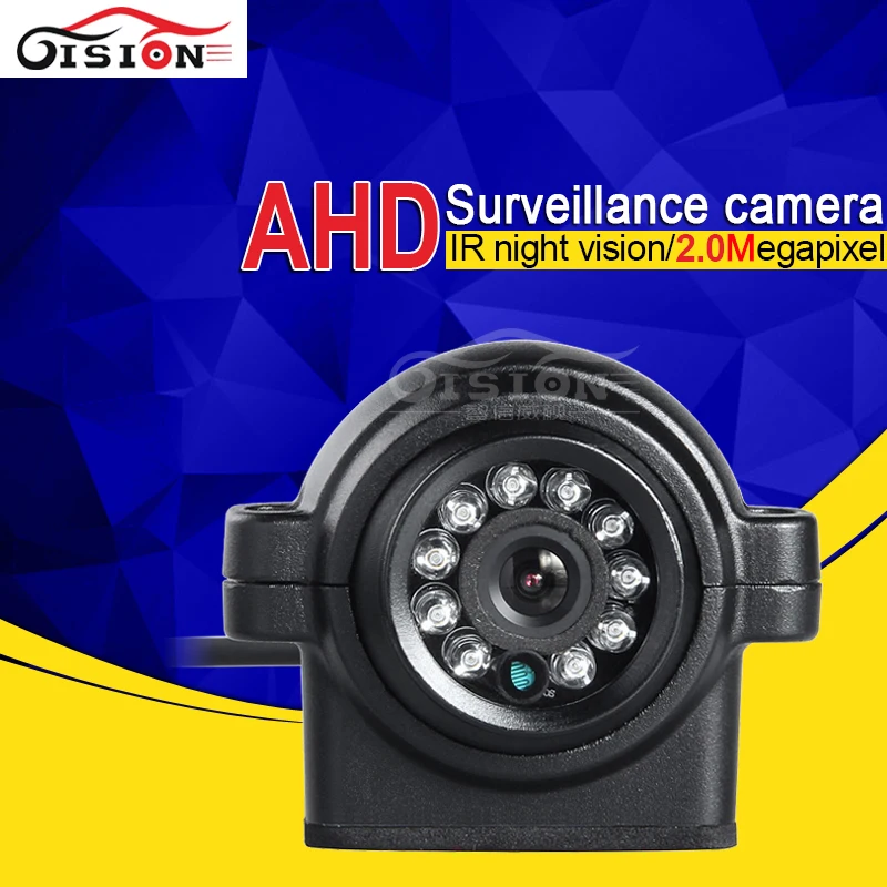 

Side view ahd camera 2.0mp waterproof night vision ir hd camera for truck bus taxi 2.8mm/3.6mm lens car camera free shipping
