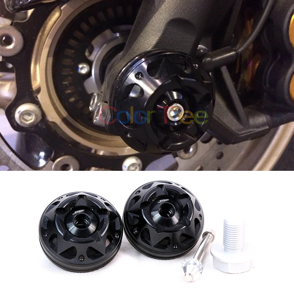 

Motorcycle CNC Front Fork Anti Crash Sliders Wheel Protector For Yamaha T MAX 530 TMAX T-MAX 530 2012 - 2015 2013 2014