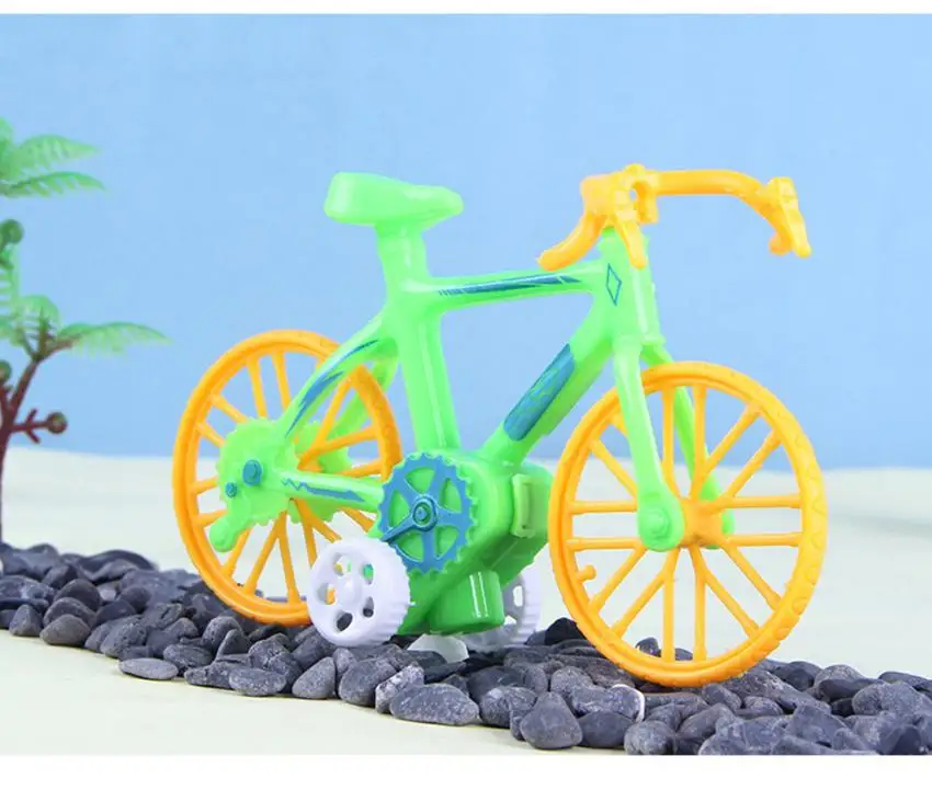 Mini Bicycle Toy Pull Bicycle Early Finger Bike with Wrench Lock 2