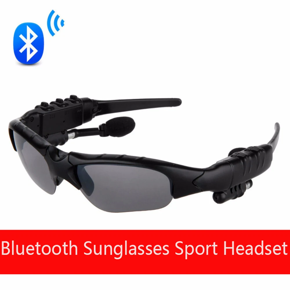 3D Wireless Smart Sunglasses Sports Headset bluetooth Eyeglasses