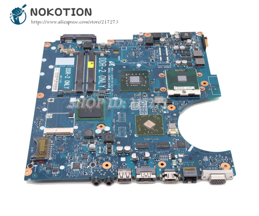 NOKOTION для samsung NP-R720 R720 Материнская плата ноутбука DDR2 процессор BA92-05637A BA92-05637B BA41-01060A BA41-01061A BA41-01062A