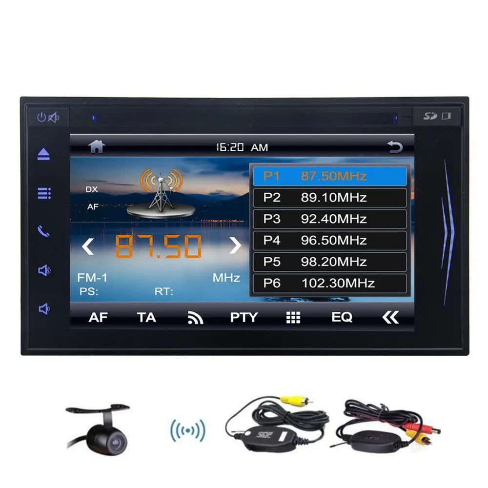 New arrival! 6.2" Car DVD Player Tablet FM MP3 Bluetooth Hands free