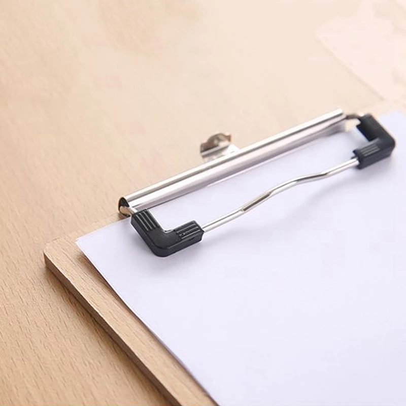

A4 Size Wooden Clipboard Clip Board Office School Stationery With Hanging Hole File Folder Stationary Board Hard Board Writing
