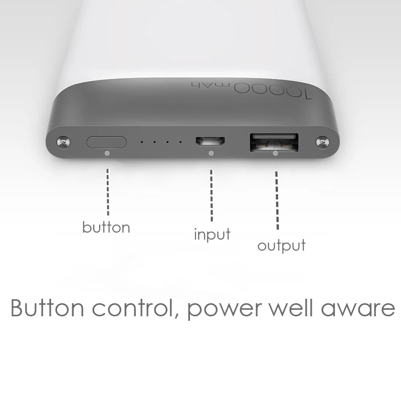 Original MEIZU Power Bank M20 10000mAh batería externa portátil Meilan versión de Carga Flash bidir