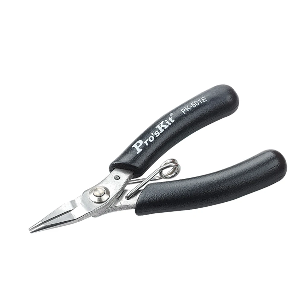 De acero inoxidable Mini pinzas nariz de aguja Pro'sKit 1PK-501E Anti-corrosión larga nariz alicates pinzas de precisión multiherramienta De acero inoxidable Mini pinzas nariz de aguja Pro'sKit 1PK-501E Anti-corrosión larga nariz alicates pinzas de precisión multiherramienta