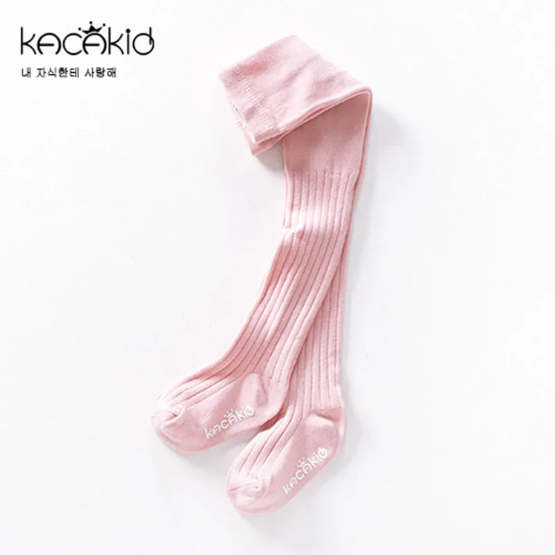 

Kacakid 2019 New 0-7 Years Spring Autumn 100% Cotton Pantyhose Aniti Slip Baby Infant Tights