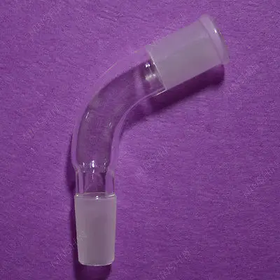 Lab Glass Supplies Lab Glass Adapter Glass Bend Connecting Tube Ground Joint 24/40 105 Degree GG17 Labware