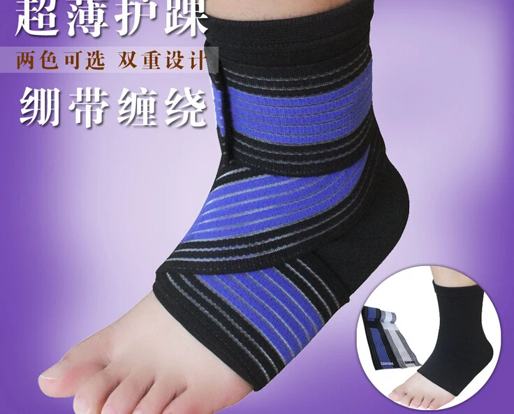 

2PCs/lot Black or White Adjustable Ankle Support Pad Protection /Elastic Brace Guard Support /Football /Basketball/taekwondo