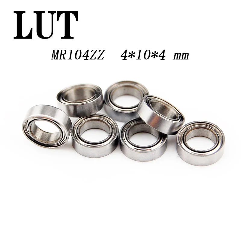 50 шт./лот высокое качество ABEC 5 MR104ZZ MR104Z MR104 2Z ZZ L 1040ZZ 4x10x4 мм металлическое