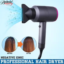 3 в 1 SalonPro Профессиональный фен сверхзвуковой фен для волос горячий и холодный ветер фен Инструменты для укладки